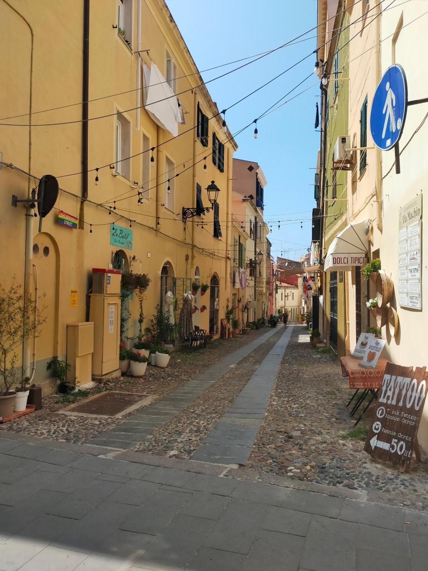 Nice Apt In A Street In Old Town アルゲーロ エクステリア 写真